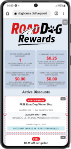 RoadDog Rewards Mobile APP